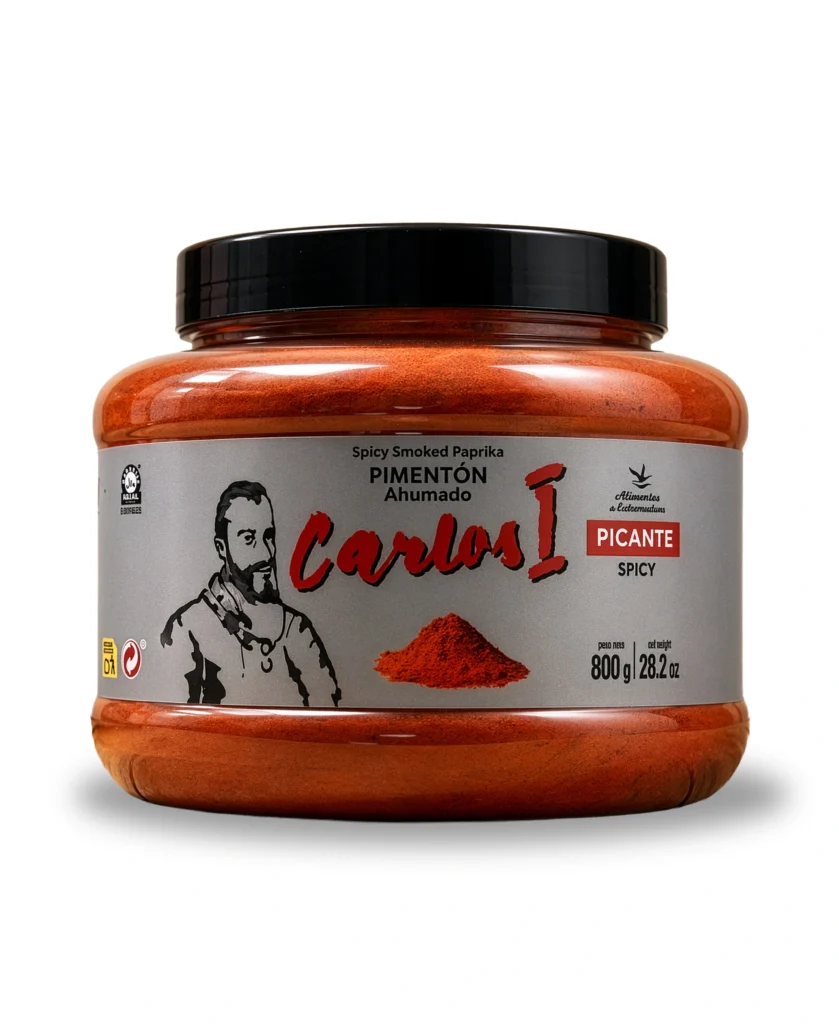 Bote pimenton Carlos I 800g