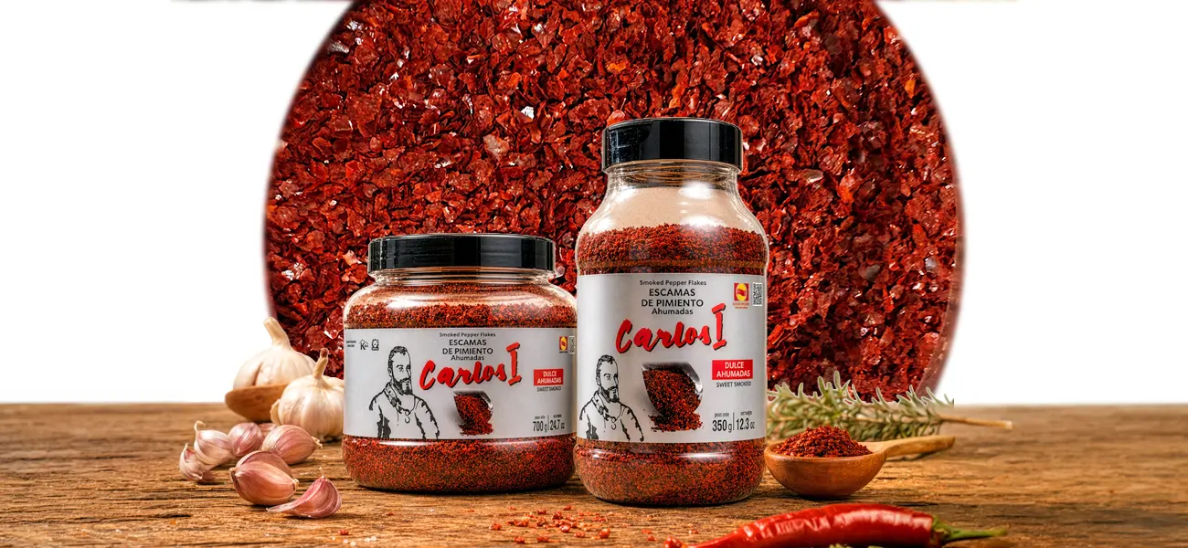 Escamas de pimiento